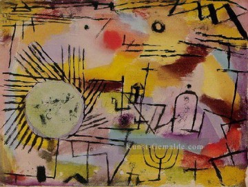  abstrakt malerei - Rising Sun Abstrakter Expressionismusus